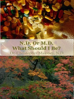 cover image of MD Or ND